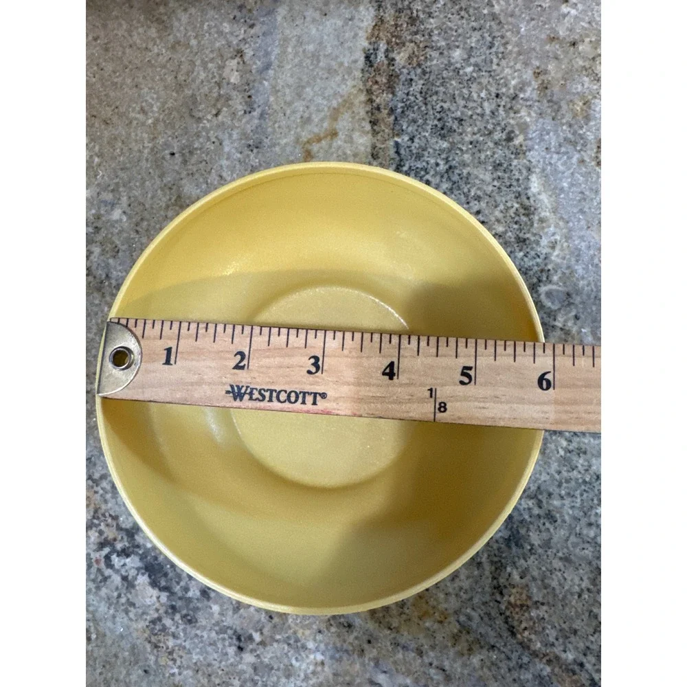Vintage Tupperware Yellow Cereal Bowls Set of 2 Model‎ 890